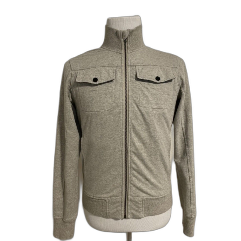 LULULEMON Men’s Classic Moto Sweatshirt, Full-zip Turtleneck, Size L‎